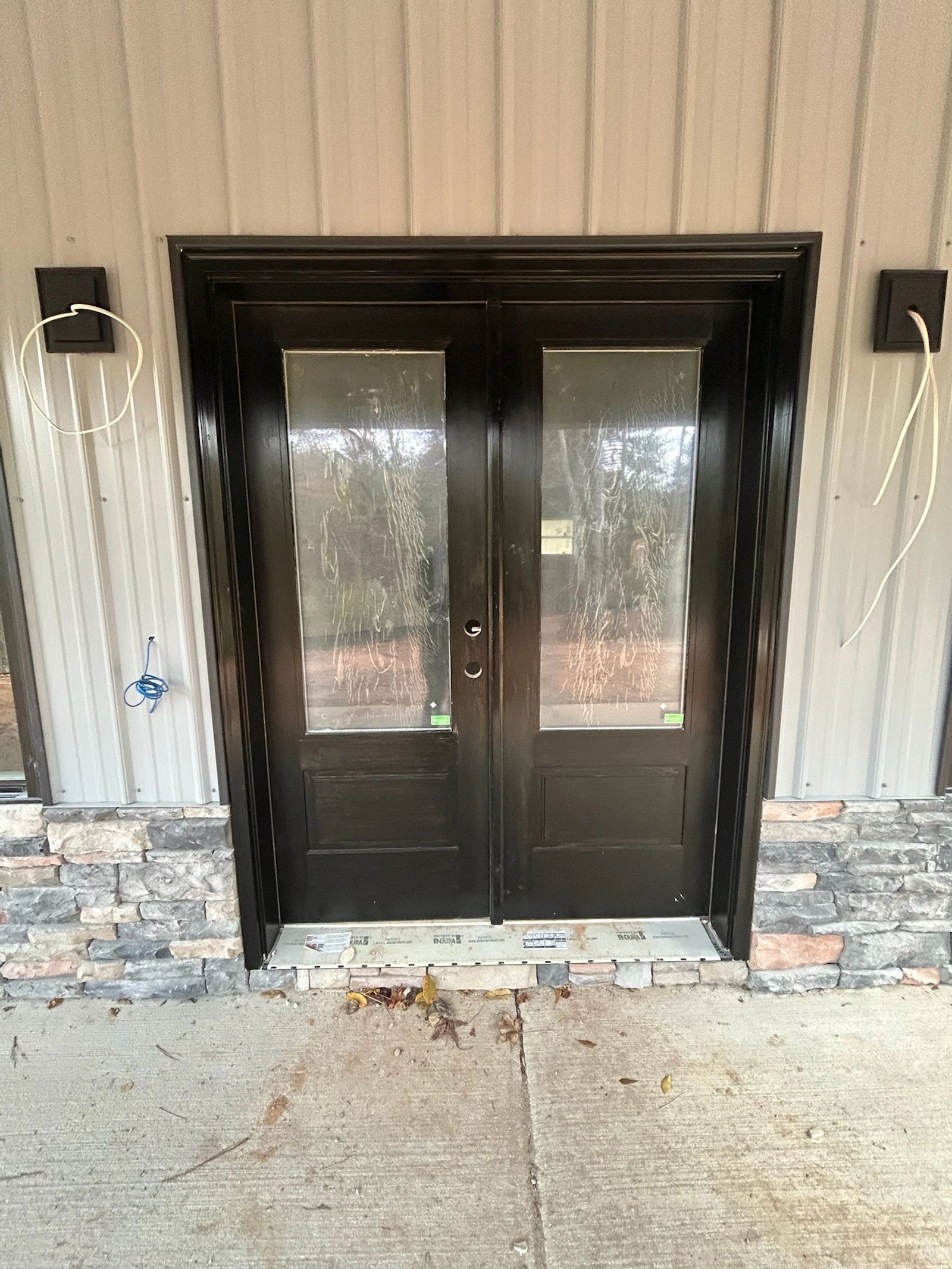 Sunroom addition in progress by LCGC